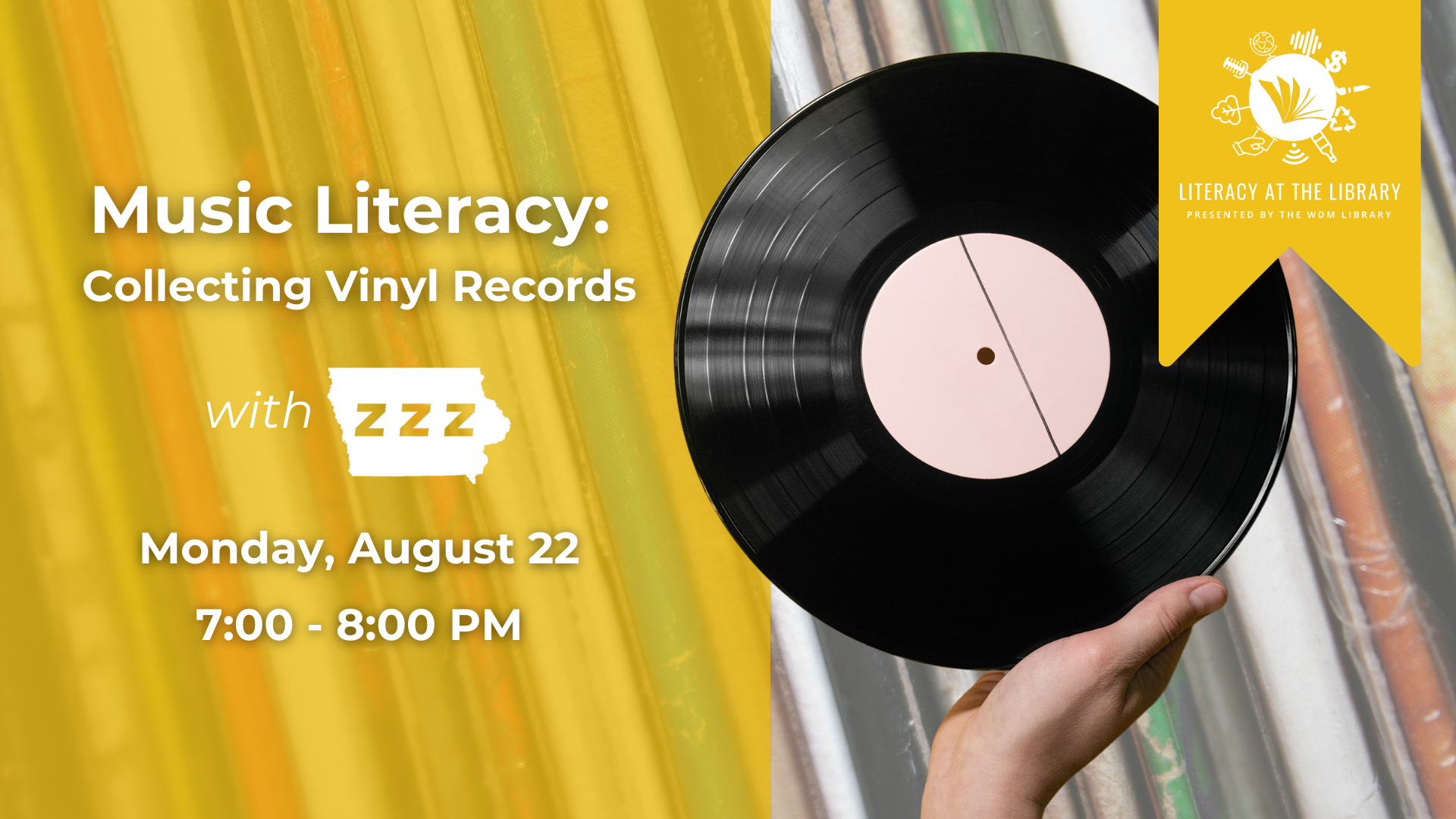 Music Literacy: Learning about collecting vinyl records | West Des